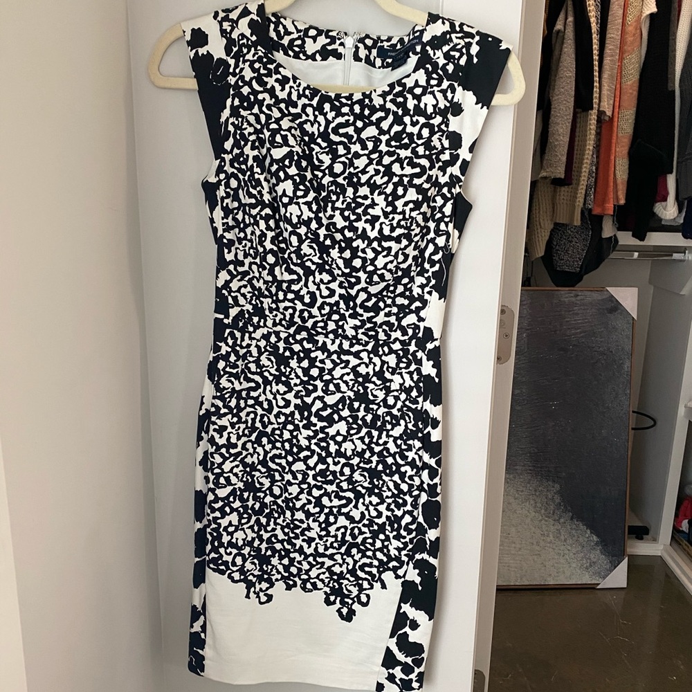 NEVER WORN French Connection B&W Dress